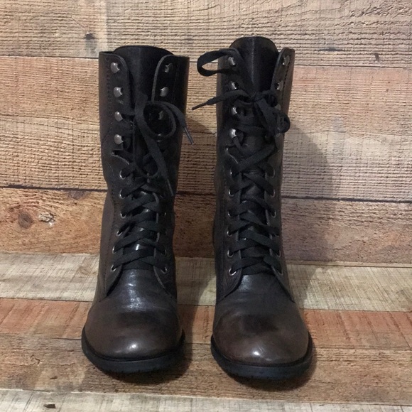 Gianni Bini Shoes - Gianni Bini Brown Leather Boots